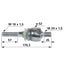 Axialgelenk M20x1,5 M18x1,5 00110207 – Original-Ersatzteil GartenShop24 - Hochwertige Gartengeräte