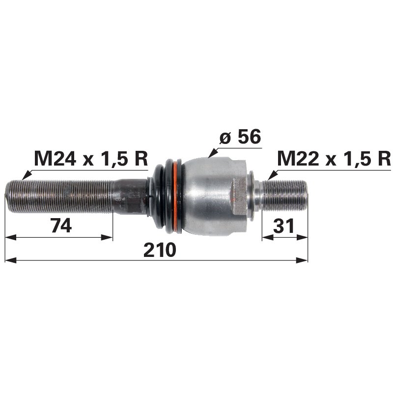Axialgelenk M22 x 1,5 / M24 x 1,5 R – Original-Ersatzteil (Art. 00110215) GartenShop24 - Hochwertige Gartengeräte