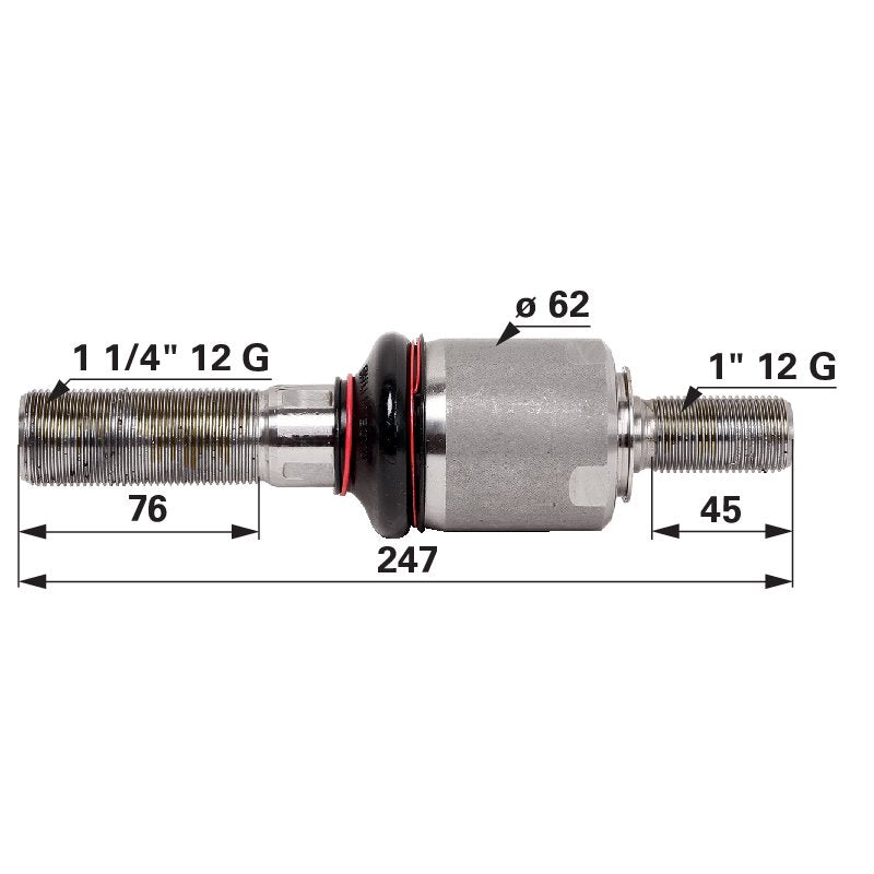 John Deere Axialgelenk links 214056 John Deere