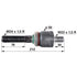 Axialgelenk M24 x 1,5 / M22 x 1,5 00110712 – Original-Ersatzteil GartenShop24 - Hochwertige Gartengeräte