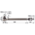 Manitou Spurstange komplett 960579 – Original-Ersatzteil, Länge 600 mm