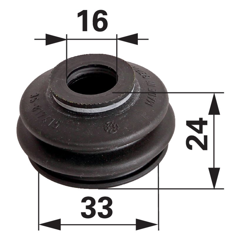 Staubschutz für Axialgelenk GartenShop24 - Hochwertige Gartengeräte