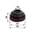 Staubschutz mit Sicherungsring 18 / 41 mm GartenShop24 - Hochwertige Gartengeräte