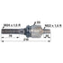 Axialgelenk M22 M24 00111017 – Original-Ersatzteil M22 x 1,5 / M24 x 1,5 GartenShop24 - Hochwertige Gartengeräte
