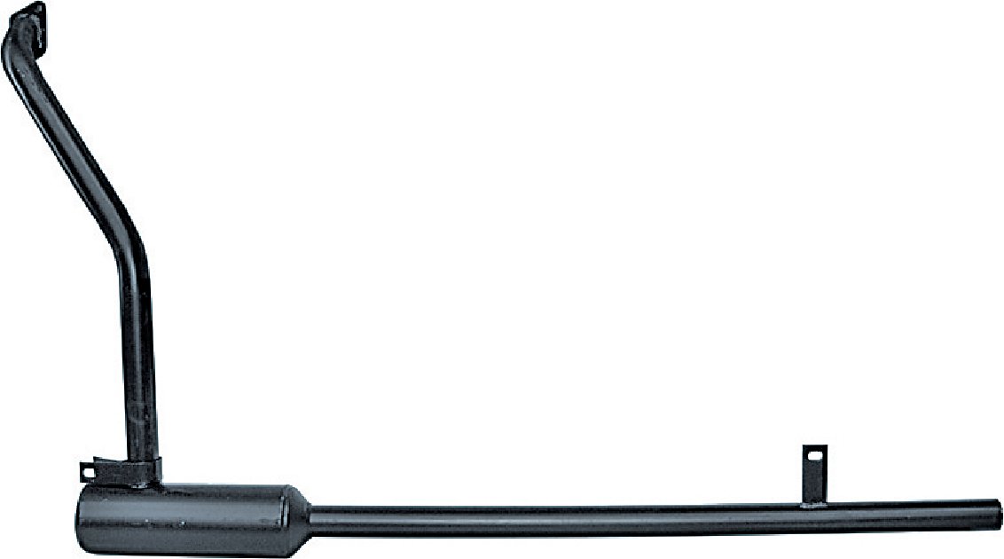 Auspufftopf anstelle von Steyr 184540016 nach unten GartenShop24 - Hochwertige Gartengeräte