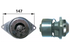 Wasserpumpe mit Dichtung passend für Case IH J927015 GartenShop24 - Hochwertige Gartengeräte