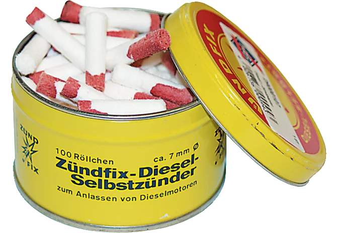 Zündfix Diesel Selbstzünder 6 mm – 100 Stück GartenShop24 - Hochwertige Gartengeräte