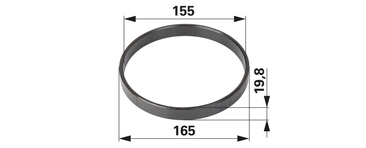 Dana Spicer Laufring 155 x 165 x 19,8 mm anstelle von Steyr 135700411061 Dana Spicer