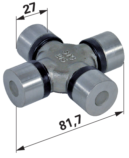 Kreuzgelenk 81,7 x 27 mm anstelle von Steyr 135700421011 GartenShop24 - Hochwertige Gartengeräte