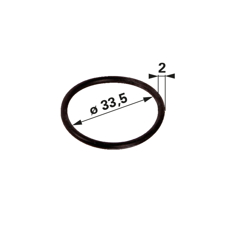 O-Ring 33,5 x 2 mm 47108241 – Original Carraro Achsen Ersatzteil