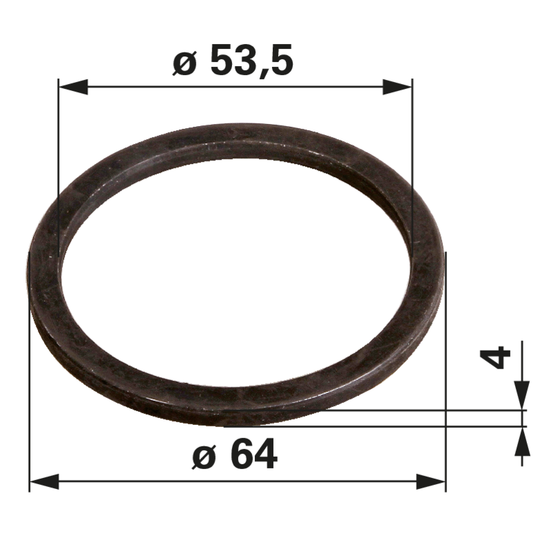 Dana Spicer Ring 53,5 x 64 x 4 mm 6005009873 Dana Spicer
