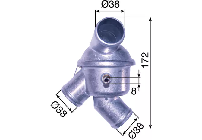 Thermostat 87 °C passend für Steyr 131100060065 GartenShop24 - Hochwertige Gartengeräte
