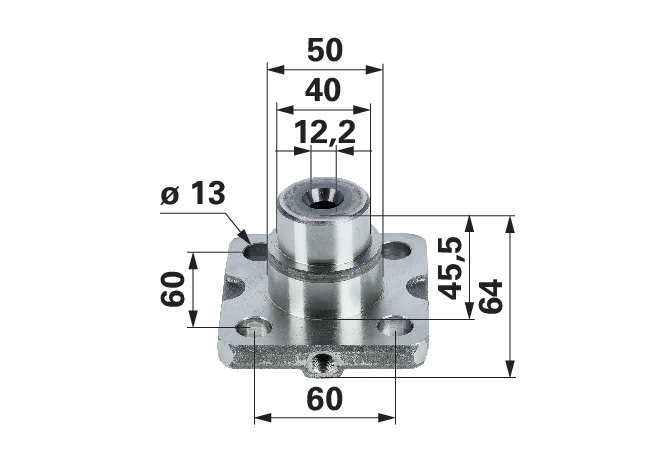 Carraro Achsen Achsschenkelbolzen oben anstelle von Deutz-Fahr 0.900.0502.5 Carraro Achsen