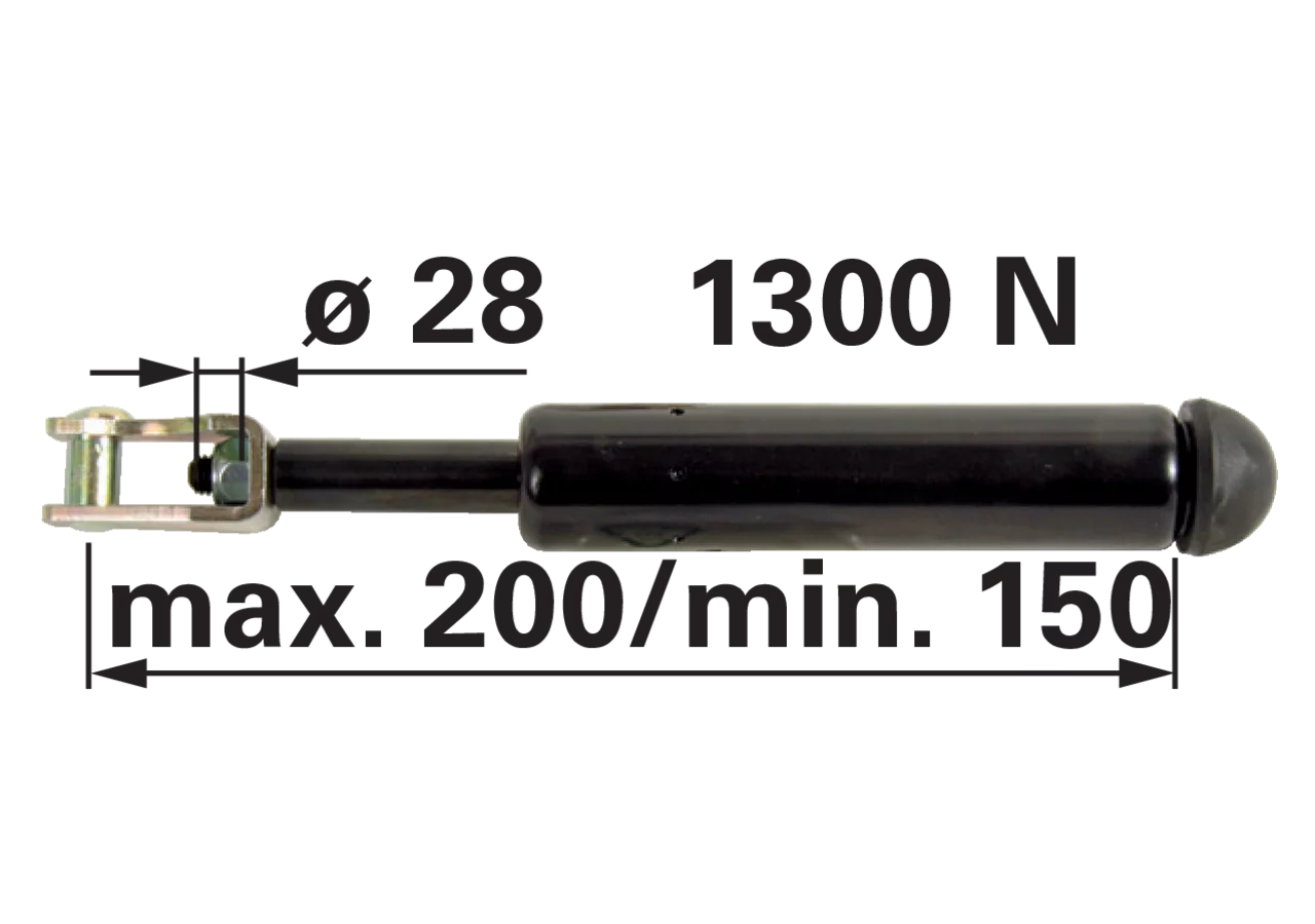 Gasdruckfeder für Heckscheibe passend für Fritzmeier 128685 – Nur mehr Einzelteile lieferbar GartenShop24