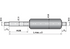 Gasdruckfeder ohne Anschlüsse 1100N, Länge 860 mm, Typ 14/28-3 GartenShop24 - Hochwertige Gartengeräte
