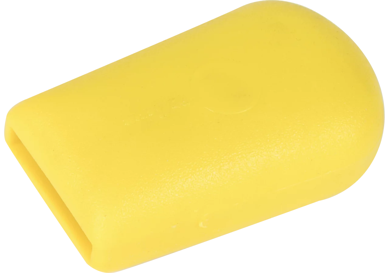 Griffüberzug für Flachstahl 25 x 4 mm, Farbe gelb Mauser