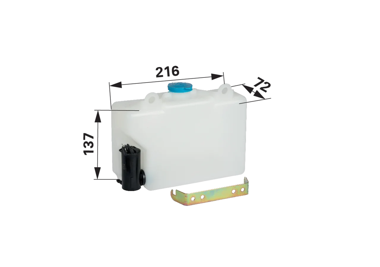 Scheibenwaschanlage 24 V, 1,9 Liter GartenShop24