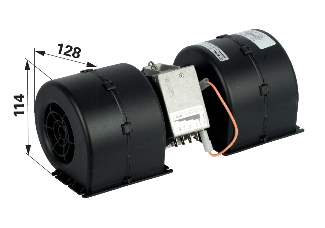 Lüftermotor komplett, 12 V Lindner 3210058 GartenShop24