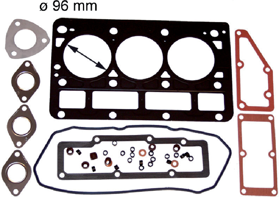 Zylinderkopfdichtsatz Durchmesser 96 mm passend zu Perkins 903.27T anstelle von U5LT0216 GartenShop24 - Hochwertige Gartengeräte