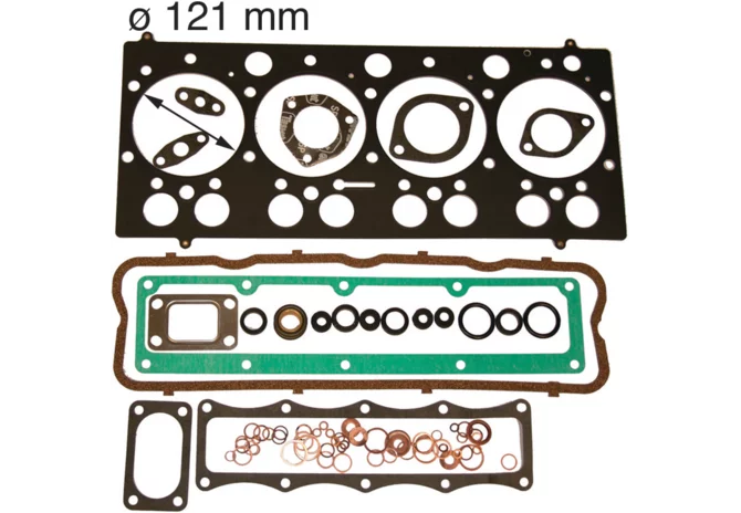 Reinz Zylinderkopfdichtsatz Durchmesser 121 mm anstelle von Steyr 142080040703 – Valmet/Sisu-Motor ab DBD 0055001 Reinz