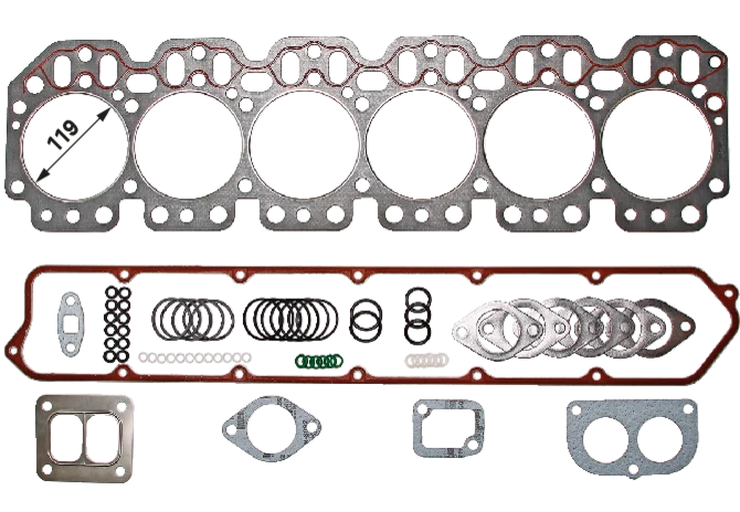 Reinz Zylinderkopfdichtsatz Durchmesser 119 mm – passend für John Deere RE527283 Reinz