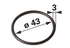O-Ring anstelle von Fendt X548913666000 GartenShop24 - Hochwertige Gartengeräte