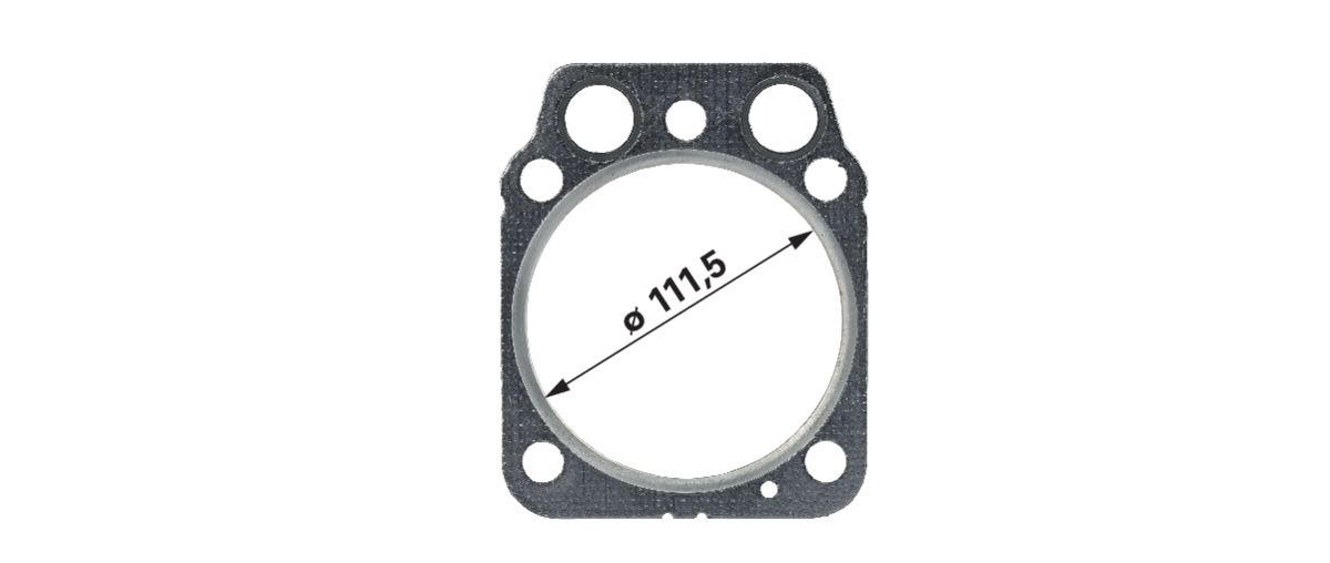 Zylinderkopfdichtung Stärke 1,4 mm – passend für Deutz-Fahr 0.015.9191.0 GartenShop24 - Hochwertige Gartengeräte