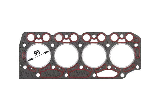 Zylinderkopfdichtung Stärke 1,5 mm – passend für Deutz-Fahr 04209891 Reinz
