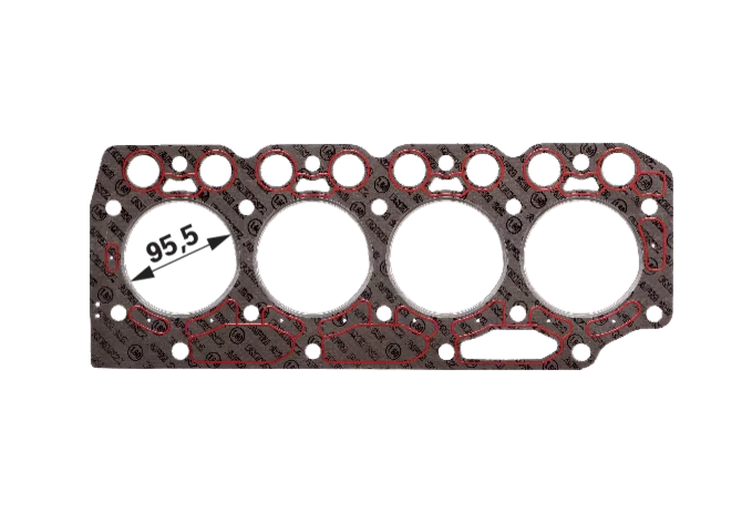 Zylinderkopfdichtung Stärke 1,6 mm – passend für Deutz-Fahr 04209892 Reinz