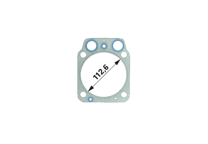 Zylinderkopfdichtung Stärke 1,2 mm – passend für Deutz-Fahr 0.019.7133.0/10 GartenShop24 - Hochwertige Gartengeräte