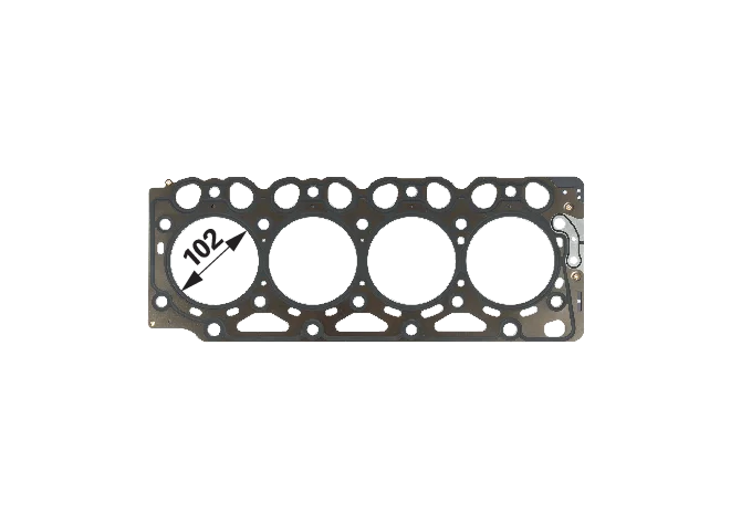 Zylinderkopfdichtung Stärke 1,4 mm – passend für Deutz-Fahr 04504794 Reinz