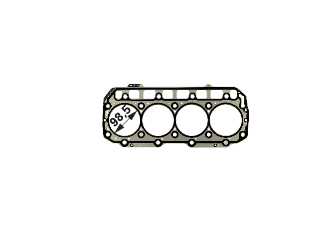 Zylinderkopfdichtung anstelle von Yanmar 129907-01331 – passend zu Motortyp 4TNV98T-ZXLA14TNV88 GartenShop24 - Hochwertige Gartengeräte