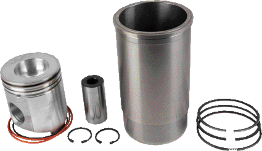 Kolbenbuchsensatz Kolbenbolzen 41,35 x 84,4 mm 3 Ringe Ø 106,5 mm passend für John Deere 6400-7600 GartenShop24 - Hochwertige Gartengeräte
