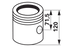 Kolbenbuchsensatz Kolbenbolzen 41,35 x 84,4 mm 3 Ringe Ø 106,5 mm passend für John Deere 6400-7600 GartenShop24 - Hochwertige Gartengeräte