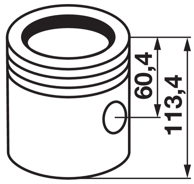 Kolbenschmidt Kolbenbuchsensatz Kolbenbolzen 35 x 82 mm zu Motor D226-3.2, D226-4.2, D226-6.2 Kolbenschmidt