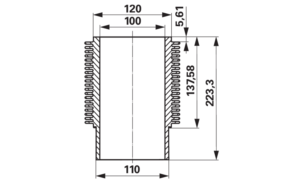 Nüral Kolbenbuchsensatz Kolbenbolzen 35 x 80 mm zu Motor F2L912, F3L912, F4L912, F6L912 Nüral