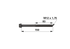 Zylinderkopfschraube M12 x 1,75 – 150 mm, Güte 10.9, anstelle von CNH 4891025 GartenShop24 - Hochwertige Gartengeräte