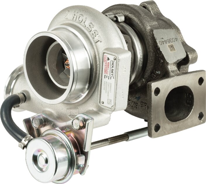 Ersatz-Turbolader für CNH 4894978 – Frontansicht