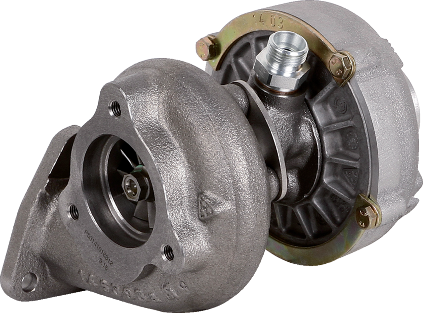 BorgWarner Turbolader TD226-3 – Detailansicht Turbinengehäuse