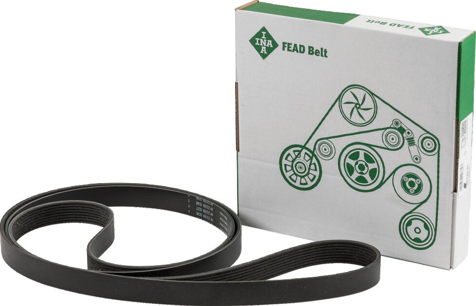 Ina Keilrippenriemen 8PK 3021 mm mit Druckluft, mit Klima anstelle von John Deere L200916 Ina