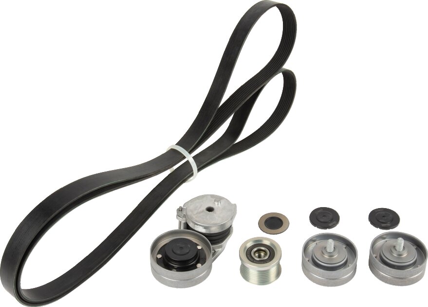 Ina Keilrippenriemensatz 8PK 2979 mm, mit Druckluft, mit Klima passend zu John Deere Ina