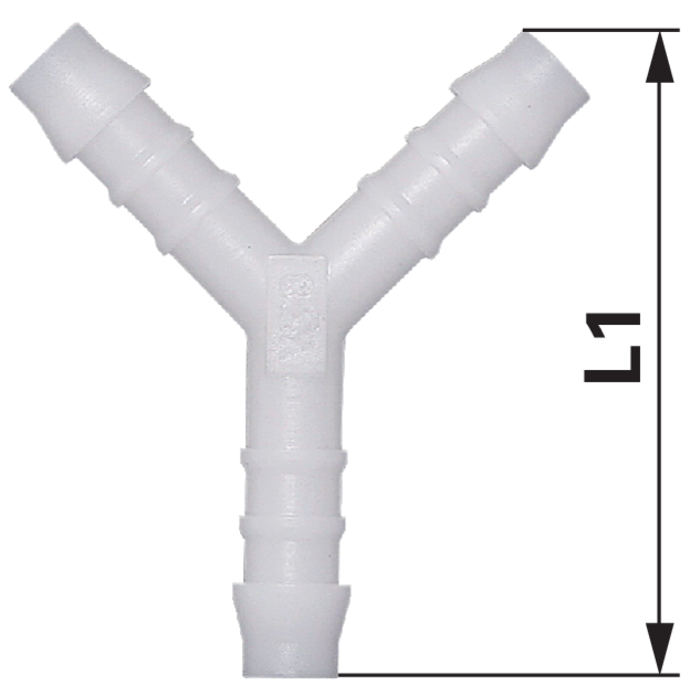Y-Schlauchverbinder PVC für Schlauch 4 mm GartenShop24 - Hochwertige Gartengeräte