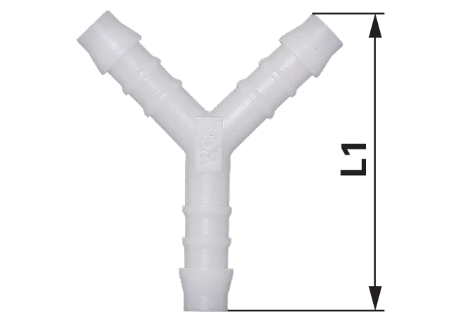Y-Schlauchverbinder PVC für Schlauch 4 mm GartenShop24 - Hochwertige Gartengeräte