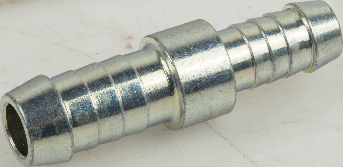 Reduzierverbinder Stahl verzinkt für Schlauch 12 – 8 mm GartenShop24 - Hochwertige Gartengeräte