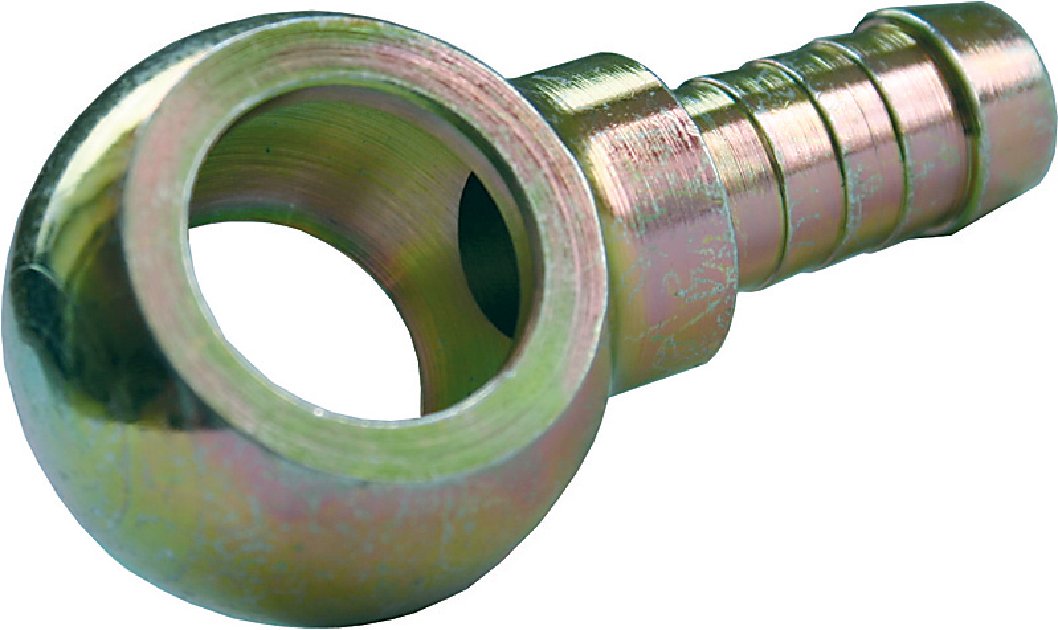 Ringanschluss NG 6 für Hohlschraube M12, einfach, gerade GartenShop24 - Hochwertige Gartengeräte