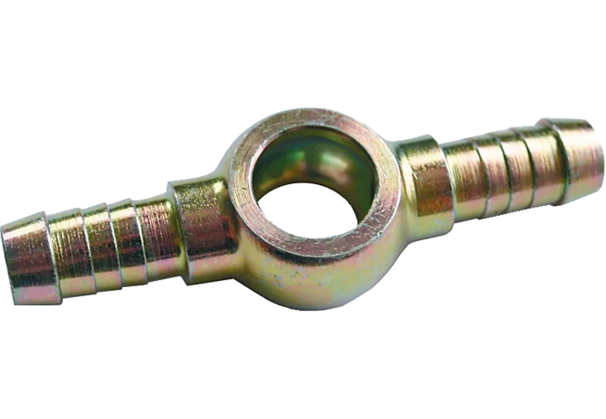 Ringanschluss NG 5, M8, doppelt, gerade – für Hohlschraube M8 GartenShop24 - Hochwertige Gartengeräte