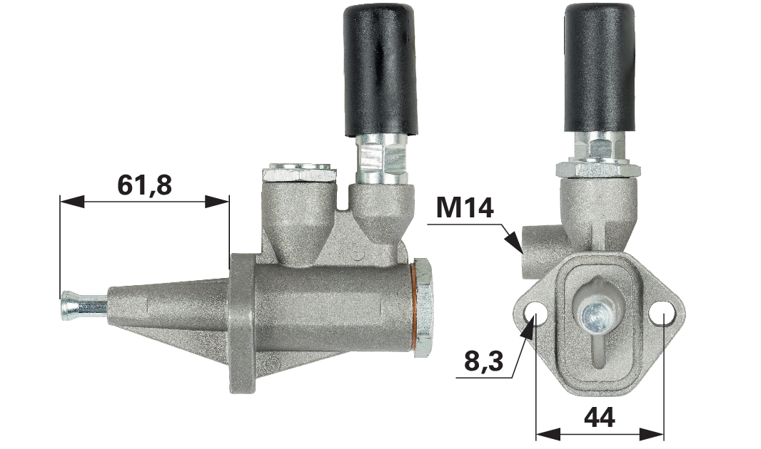 Kraftstoffpumpe anstelle von Deutz-Fahr 2.4519.330.0/50 GartenShop24 - Hochwertige Gartengeräte