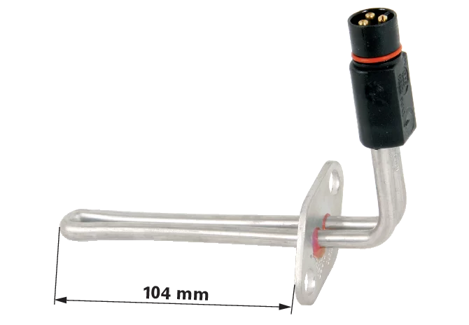 DEFA Heizelement Anschluss 40 mm – Löcher ø 9,5 mm, Abstand 40 mm Leistung 600 W DEFA