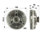 BorgWarner Lüfterkupplung anstelle von CNH 47712724 BorgWarner