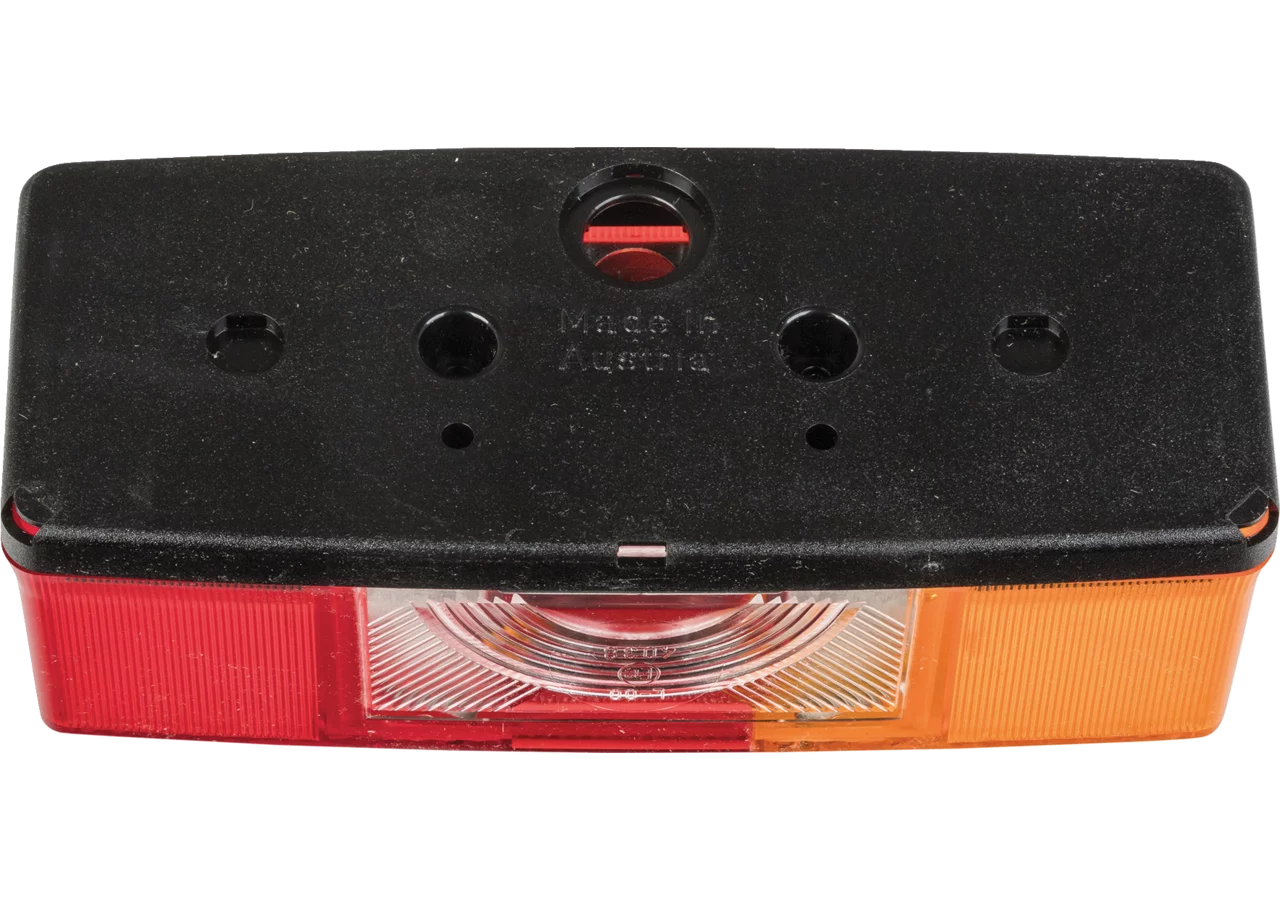 Rückleuchte Blink- Brems- Schluss- Kennzeichenleuchte, links Spannung 12 V, 24 V Hella
